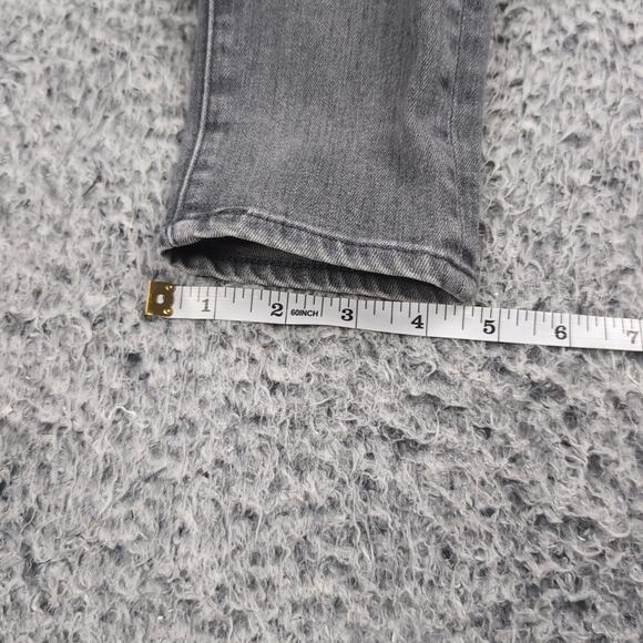 AG Adriano Goldschmied Jeans Women 27 Gray Farrah Skinny Ankle Stretch Denim - Picture 9 of 10